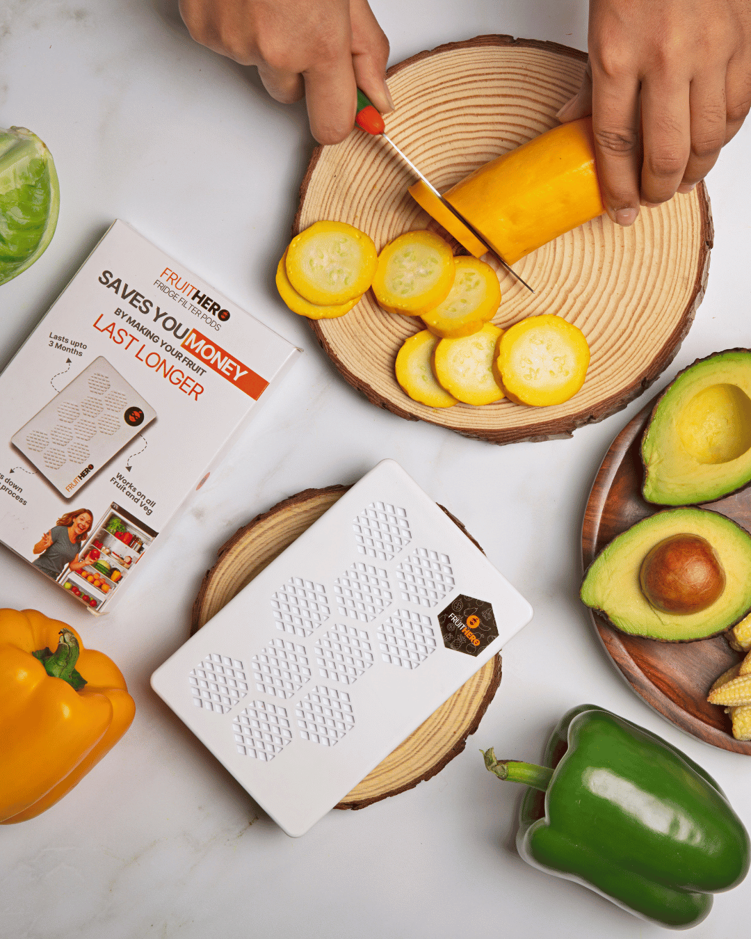 Fruit Hero Fridge Filter Pod | Australia's #1 Fridge Air Filter