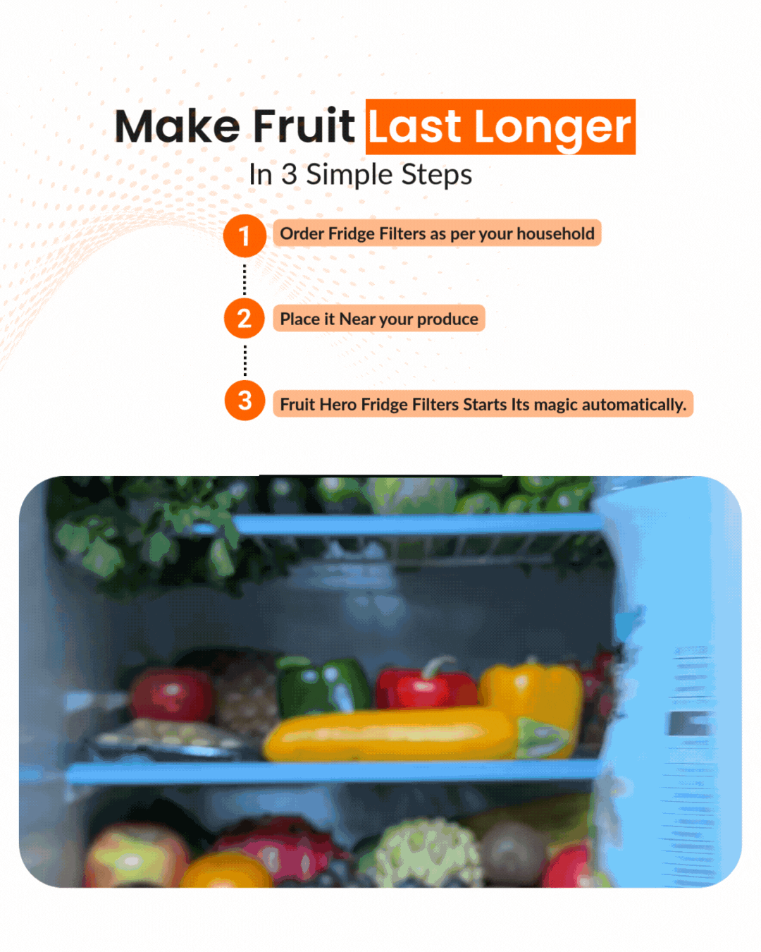 Fruit Hero Fridge Filter Pod | Australia's #1 Fridge Air Filter