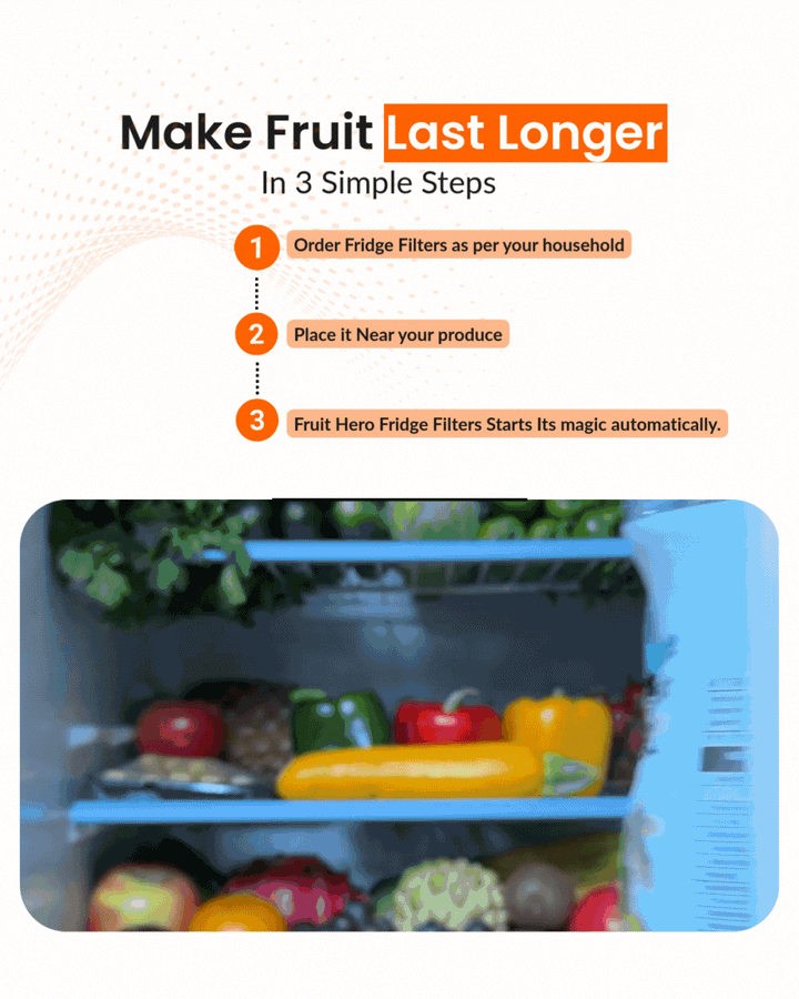 Fruit Hero Fridge Filter Pod | Australia's #1 Fridge Air Filter